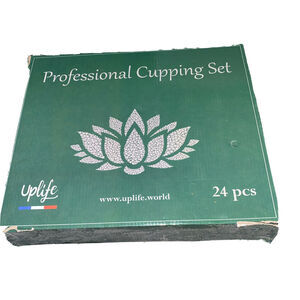 24 Cups Medical Professional Vacuum Cupping Therapy Equipment Healthy Suction